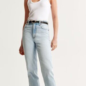 A&F Ultra High Rise 90s Straight Jean